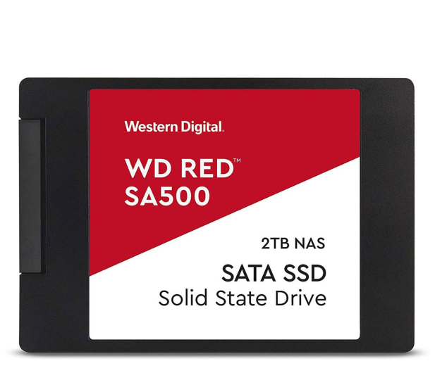 Sandisk 2TB 2,5" SATA SSD Red SA500 - 525238 - zdjęcie